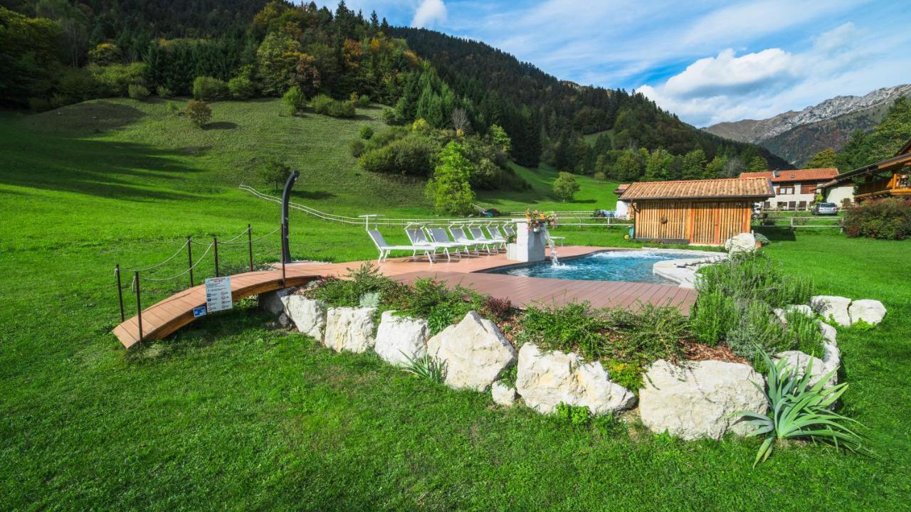 Chalet Verde Lenzumo di Concei Bagian luar foto