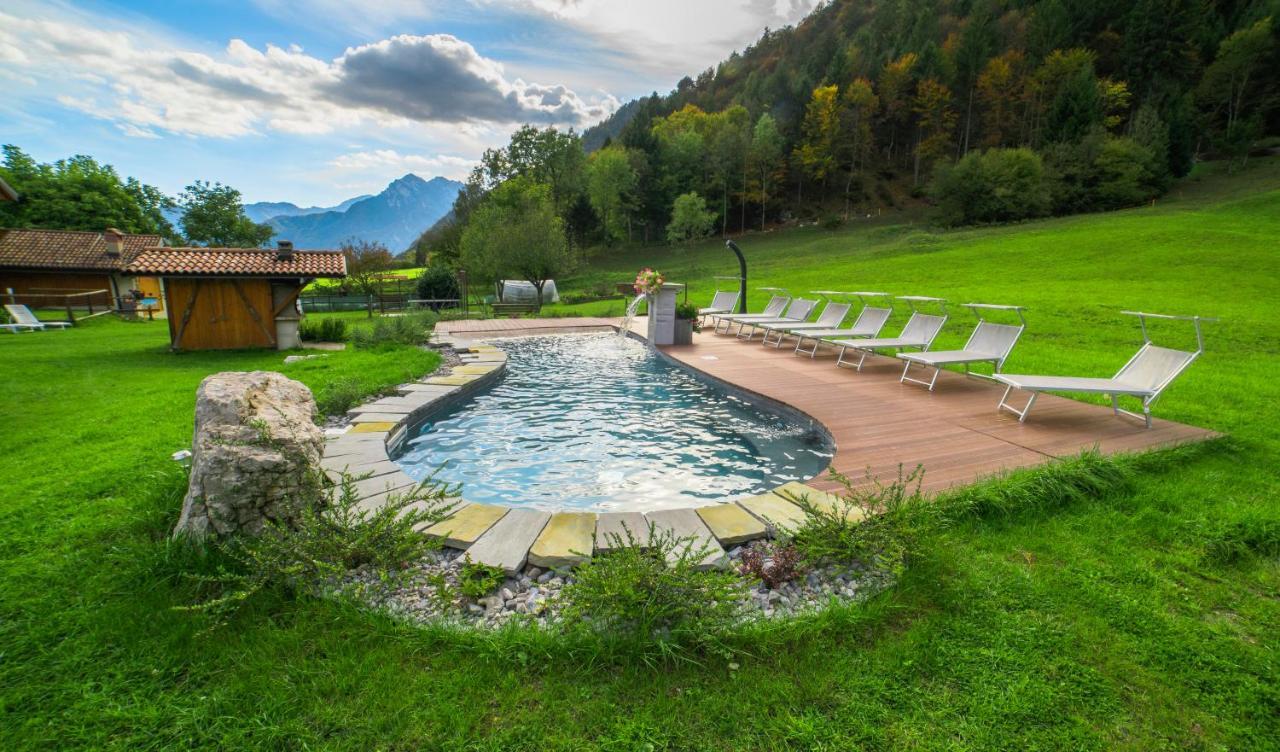 Chalet Verde Lenzumo di Concei Bagian luar foto