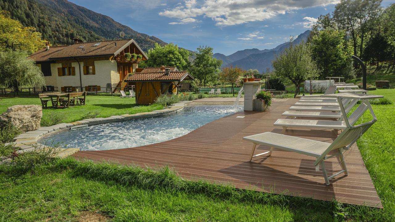 Chalet Verde Lenzumo di Concei Bagian luar foto