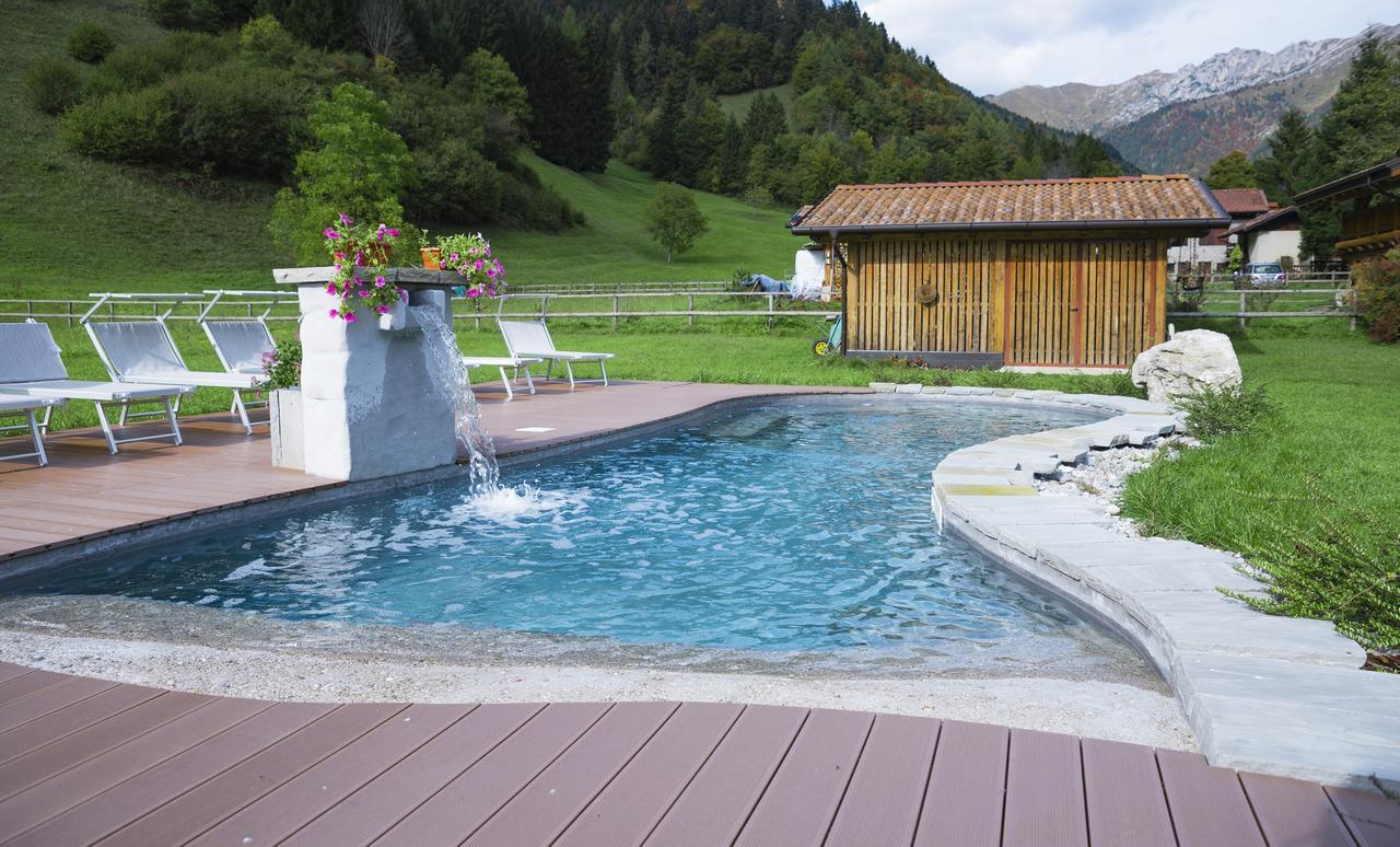 Chalet Verde Lenzumo di Concei Bagian luar foto